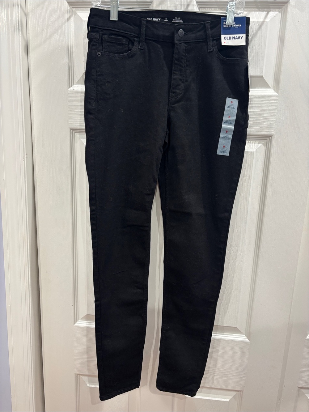 Old Navy Black Women's Skinny Jeans - Picture 3 of 9
